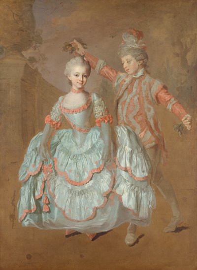 Dancing Children by Lorens the Younger Pasch